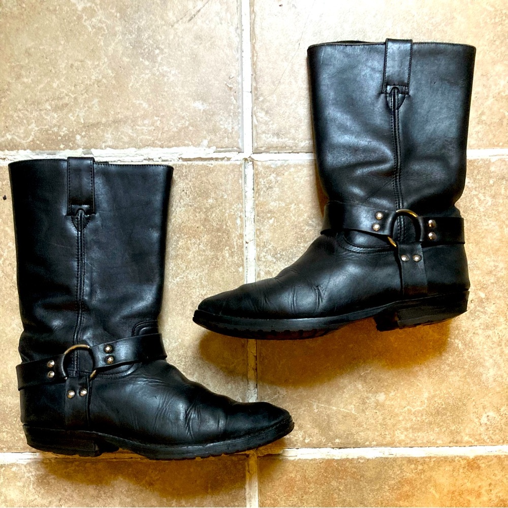 1990s Dingo 8.5 WOMENS Motorcyle/Cowboy boot.